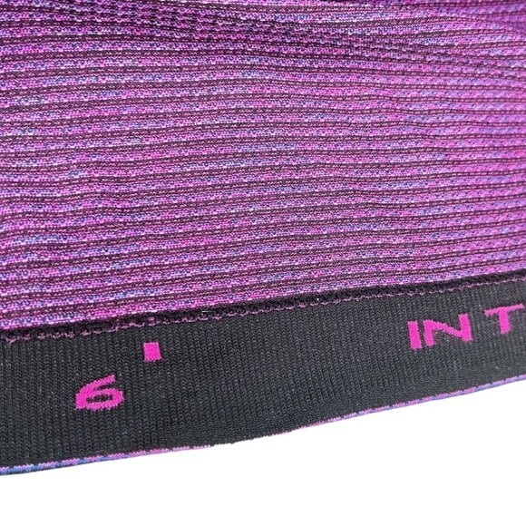 Lululemon Swiftly Tech Long Sleeve Crew sz 6 * Pink Paradise Black Lavender Blue - Picture 7 of 7